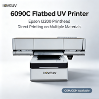 Imprimante numérique UV LED 6090 avec impression vernie couleur blanche pour produits promotionnels et applications industrielles