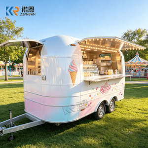 移动餐车 移动食品拖车 全套设备齐全的餐厅厨房拖车 餐车 零食售卖车 - Product Image 5