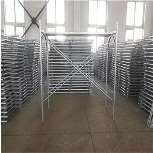 Andamio de construcción al por mayor Marcos de apuntalamiento Precio de andamio Sistema modular de acero Andamio para la venta - Product Image 5