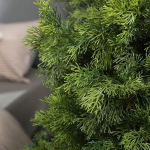 Châu Âu Mỹ Phong Cách Mô Phỏng Thông Cây Bách Cây Cho Năm Mới Phục Sinh Hot-Bán Cross-Biên Giới Nhựa Trang Trí Sân Vườn Cho - Product Image 4