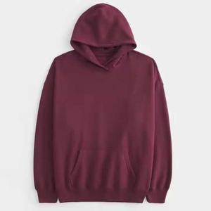 เสื้อฮู้ดดี้ผู้หญิงผ้าฝ้ายเฟรนช์เทอร์รี่ ตัดเย็บแบบลำลอง ดีไซน์เก๋ สีพื้น สามารถเลือกสีได้ - Product Image 5