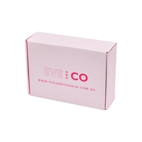 Boîtes d'expédition en carton ondulé recyclables avec laminage mat et doublure en mousse pour l'emballage de cosmétiques, cadeaux, vêtements et chaussures