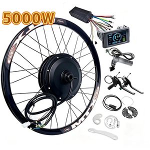 <span class=keywords><strong>Kit</strong></span> de conversion électrique pour VTT 5000W, accessoires pour vélos électriques pour des performances accélérées - Product Image 1