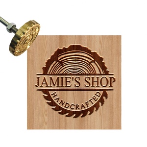 Molde de Grabado con Logotipo Personalizado, Sellos de Marca para Cuero, Madera, Papel, Cartón, Pan y Jabón - Product Image 1