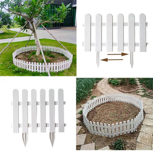 Clôture <span class=keywords><strong>de</strong></span> <span class=keywords><strong>jardin</strong></span> <span class=keywords><strong>en</strong></span> plastique, bordures blanches, pour arbres <span class=keywords><strong>de</strong></span> Noël, légumes, pelouse, parterres <span class=keywords><strong>de</strong></span> fleurs, bordures <span class=keywords><strong>de</strong></span> plantes, clôture décorative - Product Image 1