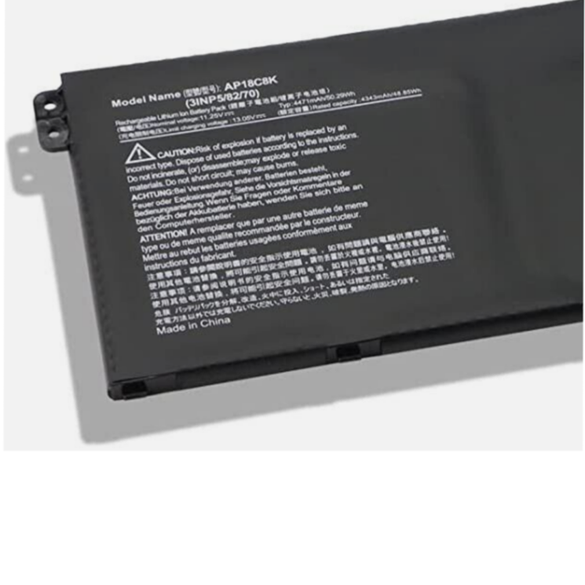 AP18C8K Laptop Battery for Acer Chromebook Spin CP713-2W 5 Slim A515-54 11.25V 50.29WH Rechargeable for Acer Battery AP18C8K
