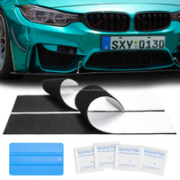 Tampons collants fixations de plaques d'immatriculation de voiture crochet et boucle support de plaque d'immatriculation de voiture Van remorque