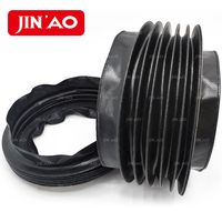 Couvercle anti-poussière pour machine Cylindre hydraulique flexible Tige d'accordéon Couvercle de soufflet