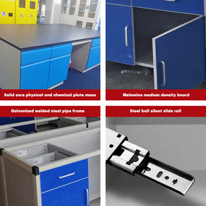 An toàn hóa học thử nghiệm nền tảng thép + gỗ phòng thí nghiệm hoạt động nền tảng trường học bệnh viện hóa học thử nghiệm nền tảng - Product Image 5