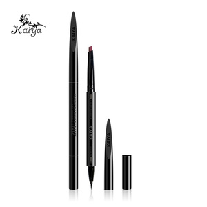 <span class=keywords><strong>Crayon</strong></span> à <span class=keywords><strong>sourcils</strong></span> noir 2 en 1, imperméable à la sueur, liquide, maquillage, Eye-Liner à Double extrémité, personnalisé - Product Image 5