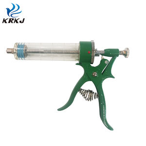 CETTIA KD160 Farm, herramienta veterinaria de dosis grande de 50ml, <span class=keywords><strong>jeringa</strong></span> de inyección de pistola de vacuna continua automática <span class=keywords><strong>sin</strong></span> <span class=keywords><strong>aguja</strong></span> para vaca - Product Image 5