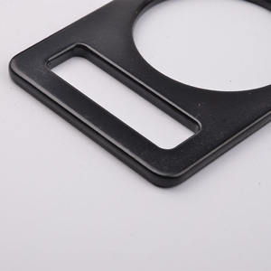 Jensan atacado anel d anel de segurança, preto com carimbo de alta elasticidade, dupla d anéis para acessórios de segurança - Product Image 2