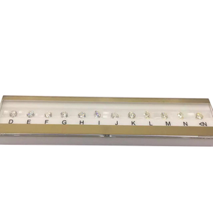 Ensemble de cartes de diamants et de pierres précieuses <span class=keywords><strong>D</strong></span> à N 2025, taille et forme des diamants CZ, ensemble de classement et <span class=keywords><strong>d</strong></span>'<span class=keywords><strong>identification</strong></span> des couleurs des diamants, bijoux - Product Image 6