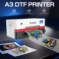 Printer DTF 12 inci Murah 30cm A3 Tinta Pigment untuk Usaha Kecil Sampel Gratis Film PET untuk Kaos