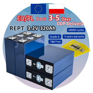 PL Stock 8000+ Cycles Grade A REPT 3.2V 320Ah Lifepo4 Solar Lithium Ion <b>Battery</b> Cells for Energy Storage System <b>battery</b> - Product Image 1