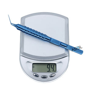 Instrumen Ophthalmic baik <span class=keywords><strong>Corydon</strong></span> <span class=keywords><strong>Capsulorhexis</strong></span> <span class=keywords><strong>Forceps</strong></span> lurus untuk katarak operasi - Product Image 5