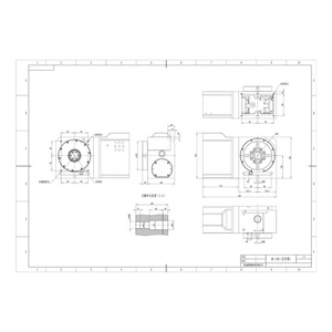 カムローラー・インデックスヘッド・サーボモーターエンジンコア付き 4軸 <span class=keywords><strong>CNC</strong></span> ターンテーブル マシニングセンター 1年保証 - Product Image 4