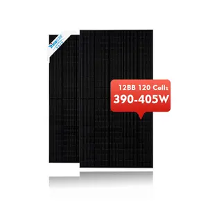 Trina chất lượng hàng đầu và giá cả tốt nhất 405W Monocrystalline perc panel năng lượng mặt trời nửa cắt đen trong kho