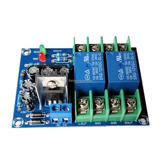 Dual Channel Speaker Protection Circuit Board High-Power Amplifier Speaker Protector