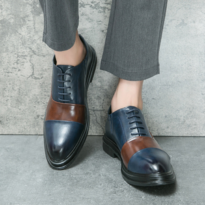 Новейшее качество, красивые оригинальные модные мужские туфли, Мужские модельные туфли, кожаные повседневные туфли - Product Image 5