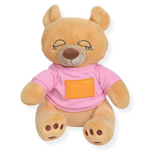 Coussin en peluche doux personnalisé U723 Ours en peluche mignon animaux en peluche ronflement jouet poupée pour enfants cadeaux décoration de la maison - Product Image 1