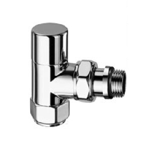 Valvola di riempimento filettata da 3/8 pollici cromata per uso idraulico - Product Image 1