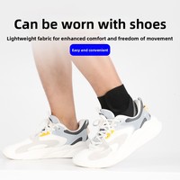 Protège-cheville de sport anti-torsion respirant pour activités de plein air, protection professionnelle contre les entorses de la cheville pour le basketball et la course à pied, maintien fixe du pied