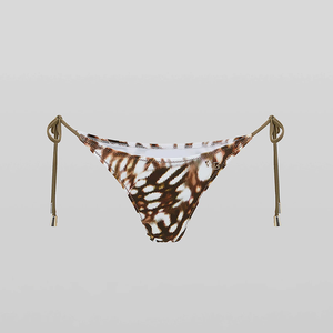 Biquíni Personalizado de Fábrica com Impressão em Tecido Reciclado de Alta Qualidade, Conjunto de Biquíni de Duas Peças com Tanga para Mulheres, Roupa de Praia - Product Image 2