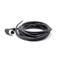 M12 4-Pin Buchsenstecker 2m Kabel für I/O M5 M8 M12 M16 M23 Steckverbinder Wasserdichtes Kabel