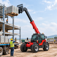 Chargeur télescopique 7m 3.5t pour engins de construction – Offre FOB usine