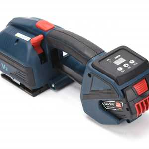 V2 cầm tay điện đóng đai công cụ máy đóng gói có thể sạc lại pin điện đóng đai máy PP vật nuôi đóng đai dải - Product Image 4