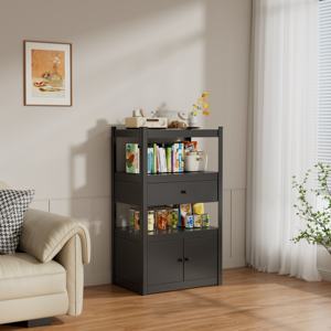 Estante de Almacenamiento de 4 Niveles para Rollos de Papel Higiénico, Dormitorio, <span class=keywords><strong>Cocina</strong></span> Móvil, Platos, Soporte para <span class=keywords><strong>Techo</strong></span> - Product Image 3