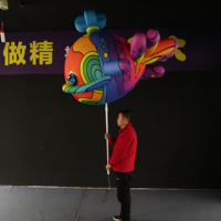 Accessoire Gonflable Artistique Baleine en Gros, Gonflable Publicitaire en Vrac pour Parc d'Attractions et Aquarium