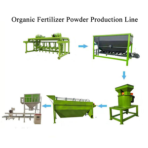 Usine de compostage de fumier animal Yuheng Yuheng Bibo 5 T/h, usine de production d'engrais organique, engrais en poudre - Product Image 2