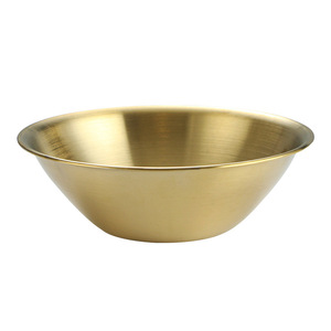 Stainless Steel Bowl 304 Durable <b>For</b> Child Meal Use Solid Color - Product Image 3
