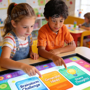 Mesa de Juego Interactiva Táctil para Niños, Desafíos de Grupo, Aprendizaje Digital y Juego Creativo en Equipo - Product Image 3