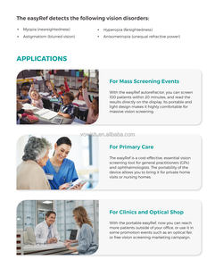 이지리프 고품질 휴대용 자동 굴절계 어린이 및 성인용 핸드헬드 굴절계 - Product Image 3