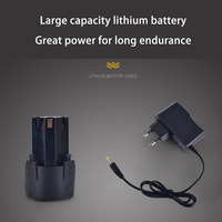 Mini-perceuse électrique sans fil, rechargeable, perceuse domestique professionnelle de haute qualité, v