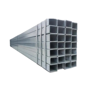 Tubo cuadrado negro de alta calidad, tubo rectangular de hierro, tubos de acero cuadrados galvanizados soldados, tubo GI hueco rectangular Ms - Product Image 5