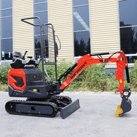 Kedatangan Baru 2026 Excavator Mini Crawler 1.8t 2 Ton Mesin Kubota Bersertifikasi EPA dengan Bucket Breaker Hidrolik untuk Konstruksi