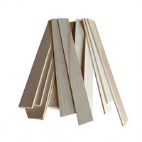 Planche en bois de pin naturel moderne, bois massif, finition lisse, taille personnalisable pour la fabrication artisanale DIY