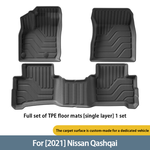 Tappetini Auto Personalizzati Eco in TPE Completi e Rivestimento Bagagliaio e Sedili Posteriori per <span class=keywords><strong>Nissan</strong></span> <span class=keywords><strong>Qashqai</strong></span> 2021-2025 Impermeabili - Product Image 6