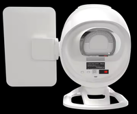 Analyseur de peau numérique 3D portable A6, prix d'usine, nouveau, scanner et testeur facial avec poignée microscopique