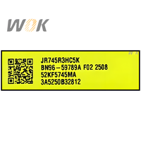 Layar LCD Suku Cadang Open Cell Berkualitas Tinggi JR745R3HC5K 75 Inci 3840*2160 UHD 60Hz untuk Penggantian Layar TV Samsung LG Hisense