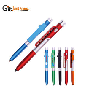 Stylo à bille promotionnel avec support de <span class=keywords><strong>téléphone</strong></span>, logo imprimé, stylo tactile pour mobile - Product Image 5