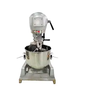 Dudukan planet 20L komersial Mixer Spiral 10L donat Chapti pencampur adonan mesin pengocok adonan