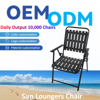 Chaise pliante moderne en acier inoxydable, confortable, imperméable, durable, portable, écologique, design noir, pour chambre et école (vente en gros)