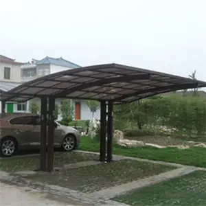 En düşük fiyat açık otopark garaj gölgelik çerçeve malzeme mobil ev Carports