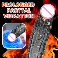 Funda para Pene TT FOREST para Retrasar la Eyaculación y Extensión del Pene, Juguete Sexual de Silicona Impermeable