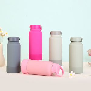 OEM 650ml/1000ml/1200ml American-style Sports Stainless Steel Vacuum Insulation 6-12 Hours Thermal Performance Portable Lid - Product Image 4